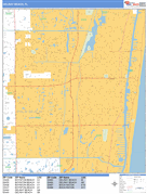 Delray Beach Digital Map Basic Style